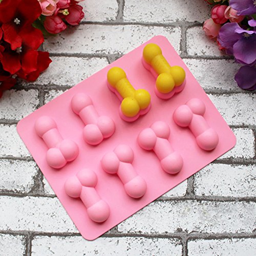 Penis-Shaped Silicone Ice Cube Tray Mold for Parties