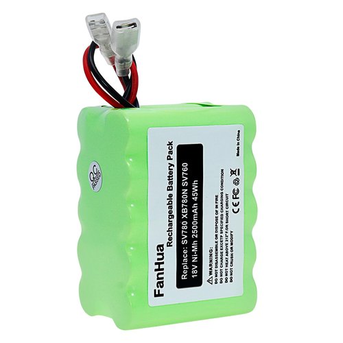 Fanhua XB780N Battery Replacement Compatible with Shark SV780-N XB780N SV760 Series SV780_N_14 SV780N Cordless Pet Perfect Handheld Vacuum 2500mAh Ni-Mh Battery