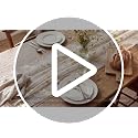 Marble Pattern Yellow Table Runner - 28x120 Inch for Dining & Events