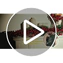 2 Pack 8.9ft Christmas Red Berry Garland with String Lights - Holiday Decor