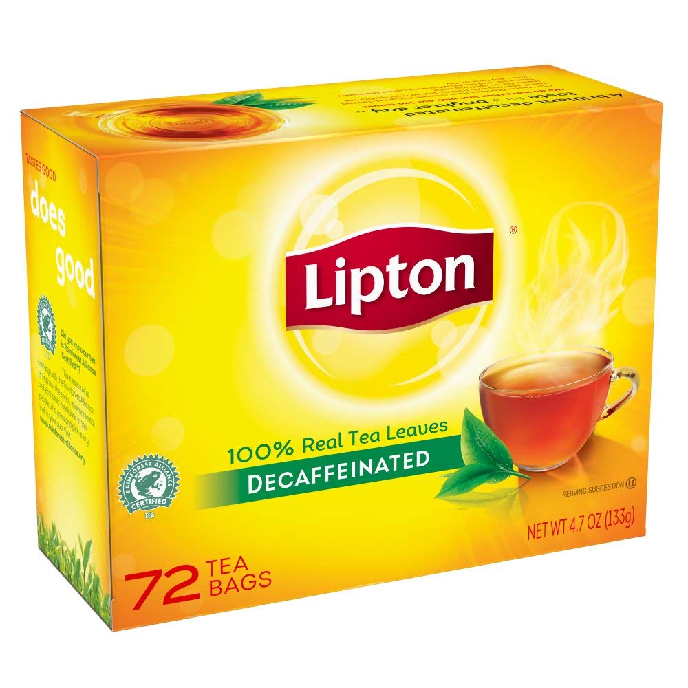 Lipton Decaffeinated Tea Bags