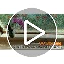 Ranzdn Stained Glass Window Privacy Film, Cosmos Pattern, 17.5" x 78.7"