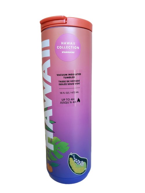 Starbuck Hawaii Collection: Tropical Fruit Stainless Steel Tumbler