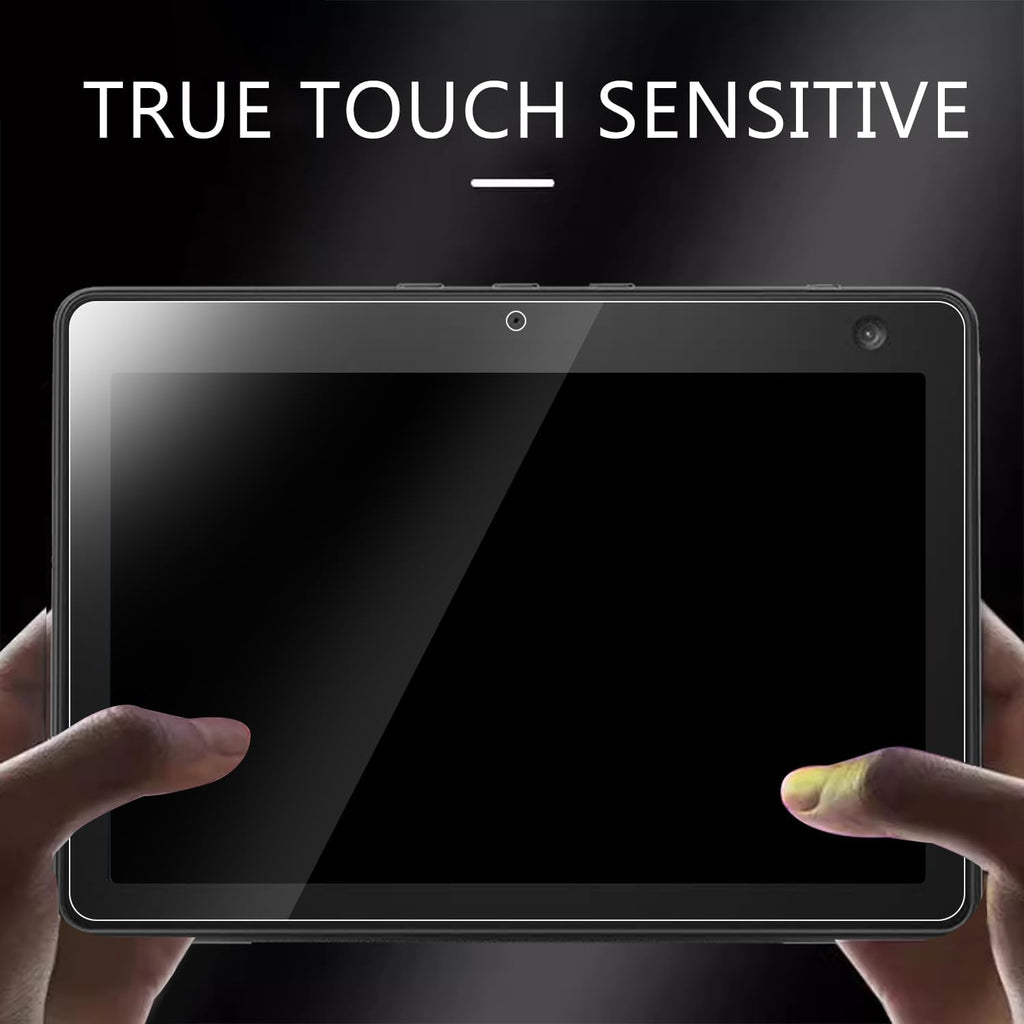 MUBUY-GOL Glass Screen Protector | Ultra HD Clear, 9H Hardness, Scratch Resistant - 2 Pack for Echo Show 10.1 (3rd Gen)