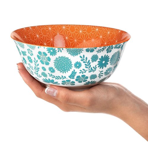 Annovero Cereal Bowls, Dessert Cups | Kitchen Serving Dishes | Microwave Oven Safe | Colorful Porcelain Dinnerware