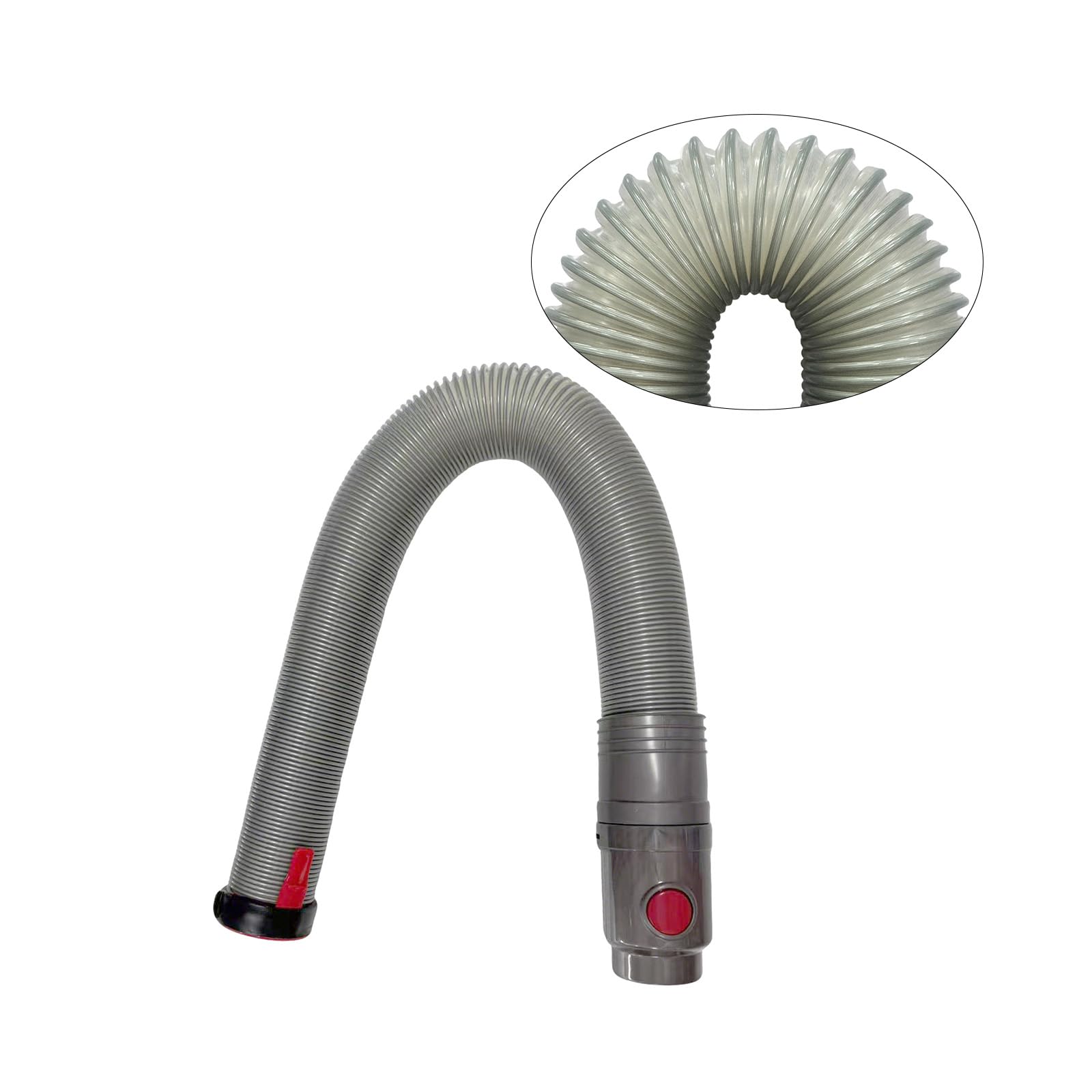 Upgraded Hose Assembly Replacement for Dyson Upright Vacuums of DC41 DC40 DC66 DC65 UP14 UP13 UP20 UP30,Hose Attachment Accessories Ref. Part No. 920765-03, 920765-04