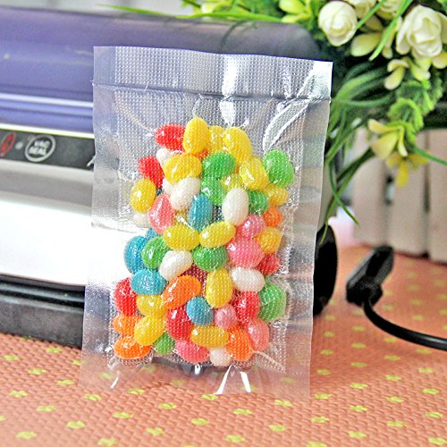 FERENLI 100 Pcs Small Vacuum Sealer Bags 2.7x3.9 Inch Food Storage Bags