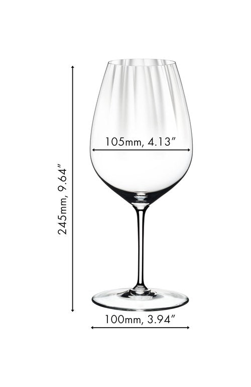 Riedel Performance Cabernet Merlot Wine Glass Set of 2 Dishwasher Safe