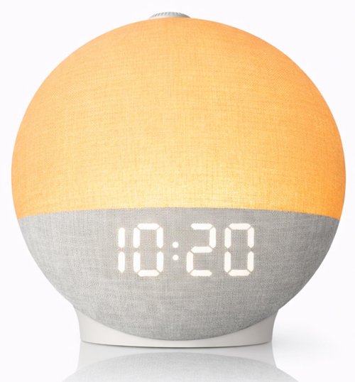 Diol Tode Sunrise Alarm Clock with Sound Machine, Natural Wake Up Light with Night Light, 30 Sleep Sounds, White Noise Machine Alarm Clocks for Bedrooms, Heavy Sleepers