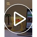 MASHI Kids Alarm Clock with Night Light - Sleep Trainer