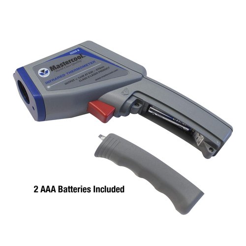 Mastercool Infrared Thermometer with Circular Laser, 12:1 Ratio, 52224-A-SP, Gray