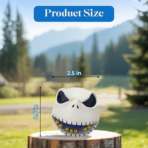 GENANY 3D Resin Horror Skellington Car Air Freshener - Spooky Vent Clips for Movie Fans | Gothic Gifts