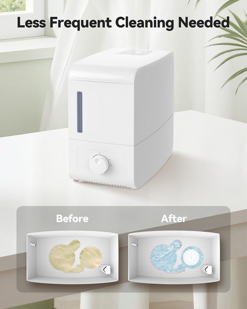 Leemone 12 Pack A451 Anti-Mineral Pads Compatible with BONECO S200, S250 & S450 Steam Humidifiers