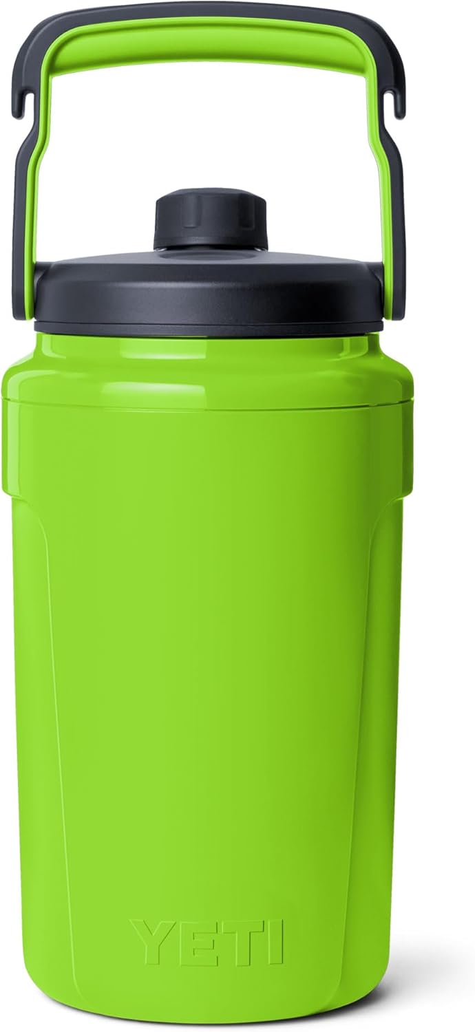 YETI Silo Half Gallon Insulated Water Jug - Leakproof Sports Bottle with Fence Hook Handle | Keeps Drinks Ice-Cold