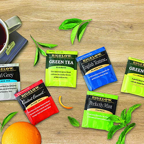 Bigelow Assorted Tea Variety Pack, 108 Individually Wrapped Tea Bags