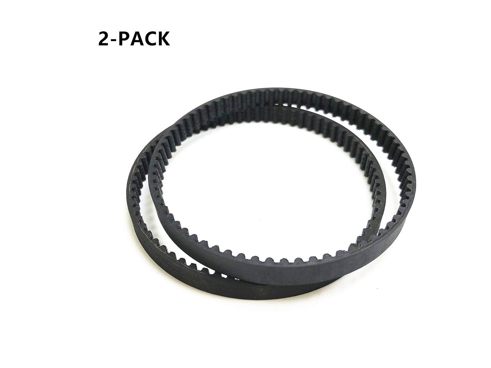 Replacement Belt for Shark NV360 Vacuum Cleaner, Compatible with Models: NV360,NV361,NV361PR Series（2 Belt）