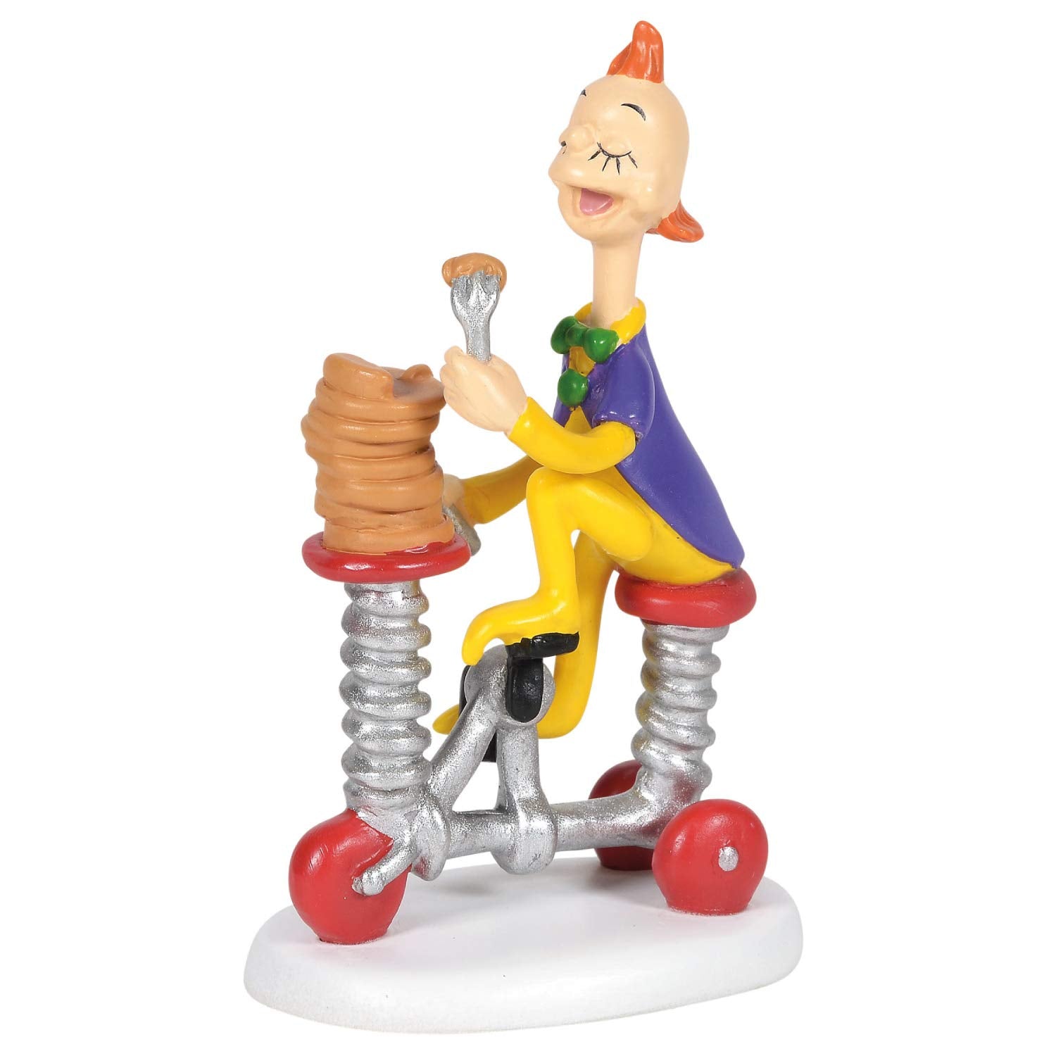 Department 56 Grinch Village Accessories Whoville Pancakes to Go Figurine, 2.75 Inch, Multicolor