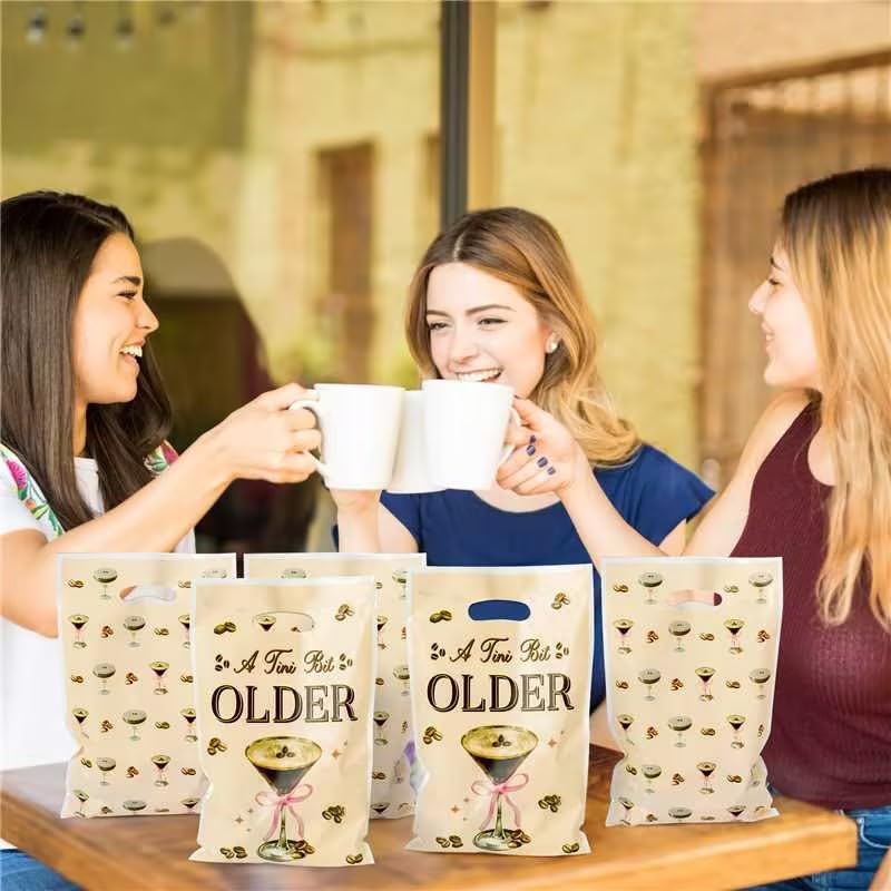 50-Pack Coffee Martini Favor Bags for Birthday Parties