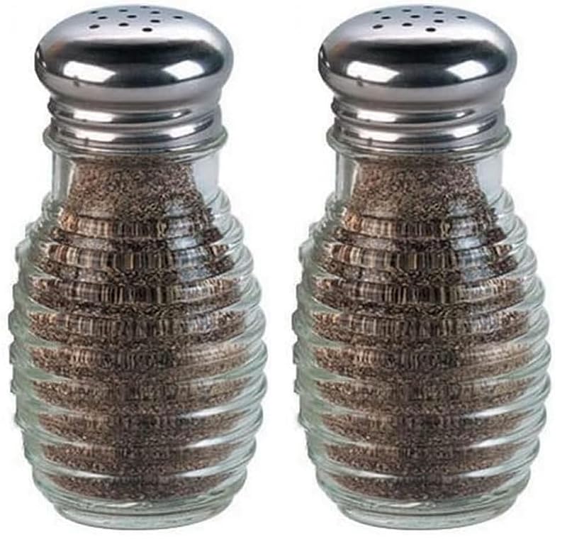American Metalcraft Beehive Salt and Pepper Shaker Set - 2 oz