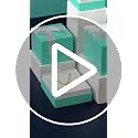 Oirlv Velvet Ring Gift Box for Engagement & Proposal - Blue