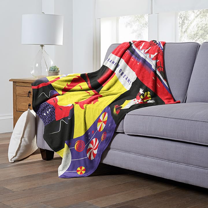 Northwest Warner Bros 100th Celebration Silk Touch Throw Blanket, 50" x 60", Dreamer of Dreams