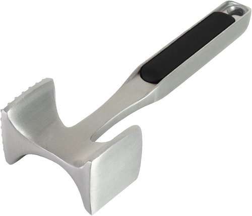 KitchenAid Gourmet Meat Tenderizer - Multi-Sided Design for Pounding Meats & Nuts | Easy Storage, Black