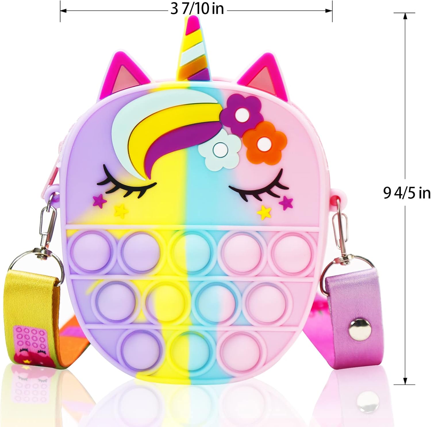 Unicorn Fidget Toys Advent Calendar 2025 | 24 Days of Sensory Surprises for Kids Ages 3-10