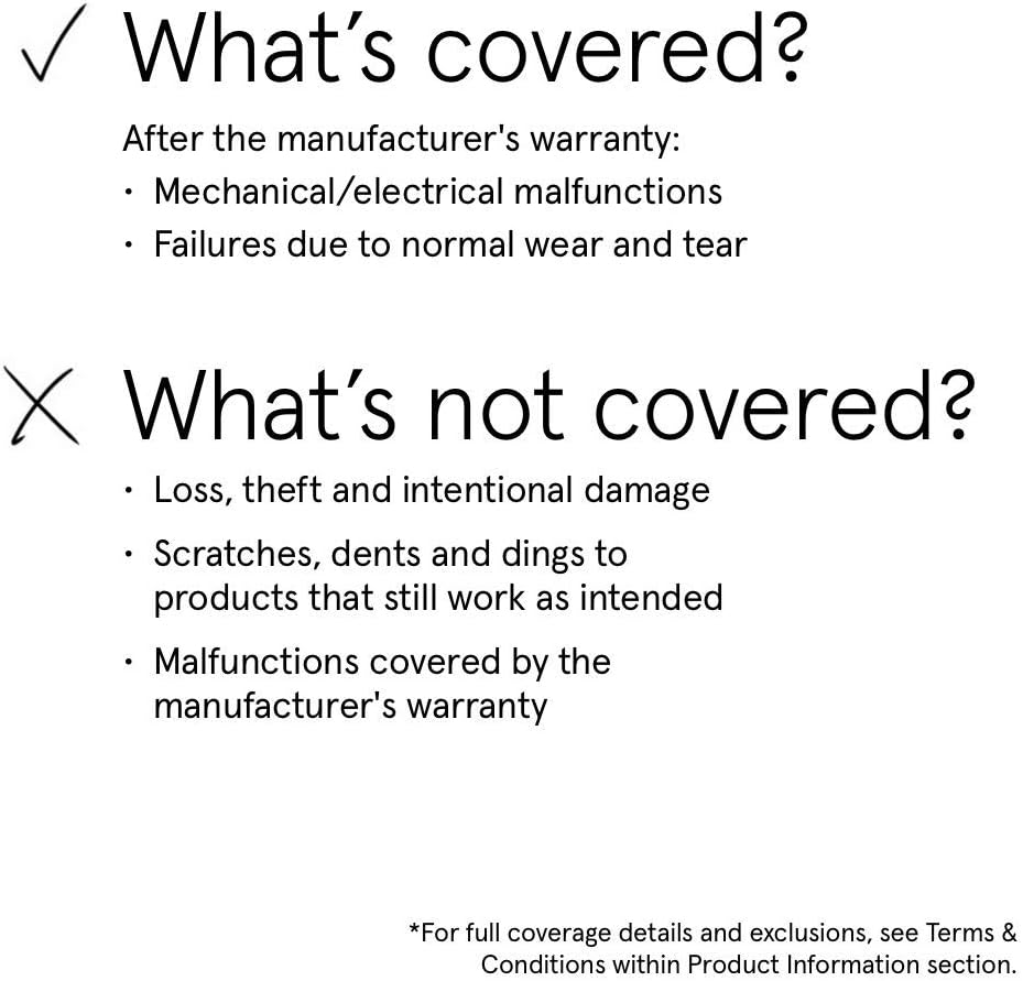 ASURION 3-Year Floorcare Protection Plan | Comprehensive Coverage for $150 - $174.99