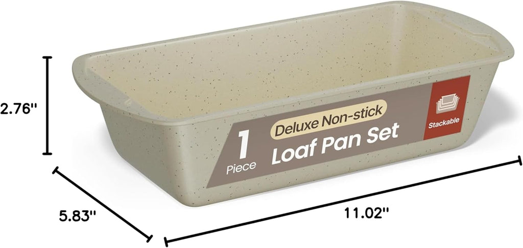 Nonstick Baking Bread Pan by [Brand Name] - 11" Carbon Steel, Oven Safe to 450°F, Space-Saving Design