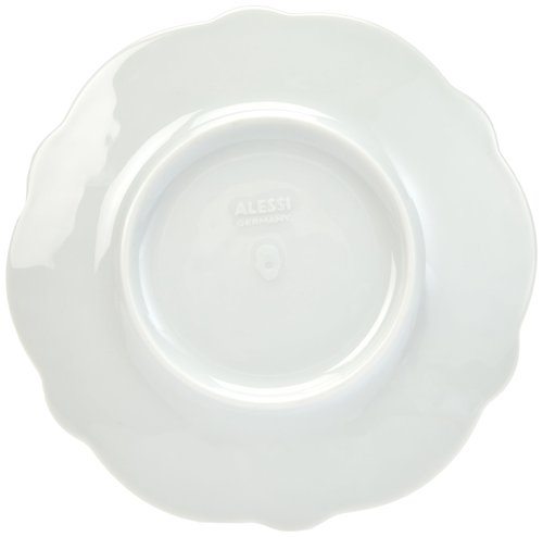 Alessi MW01/77 "Dressed" Saucer For Coffee Cup, White
