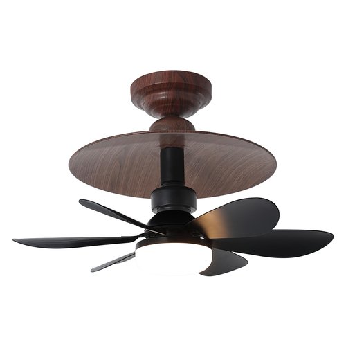 LFKPTAO 20.4" Intelligent Ceiling Fan light 3-Color 3000 K-6500 K, Fan light With light Suitable For living Room, Terrace, Kitchen and Bathroom lighting Kit