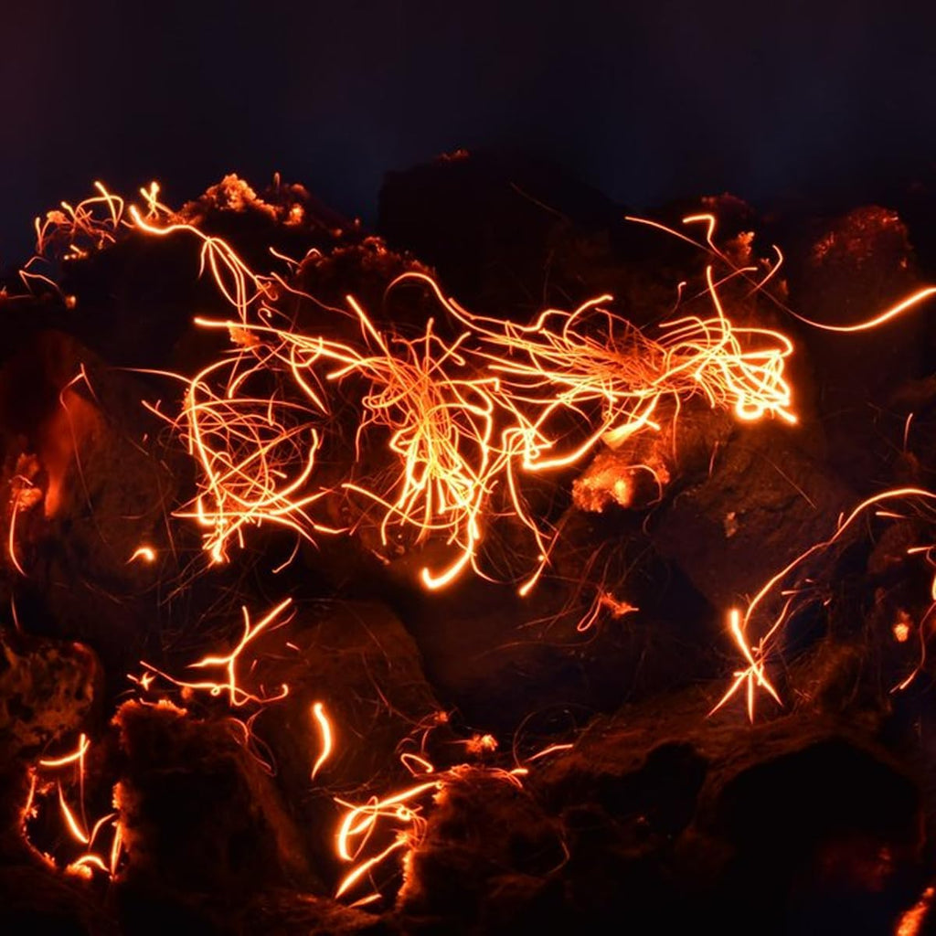 Midwest Hearth Glowing Metallic Ember Kit | Premium Quality Fire Enhancer - Made in USA