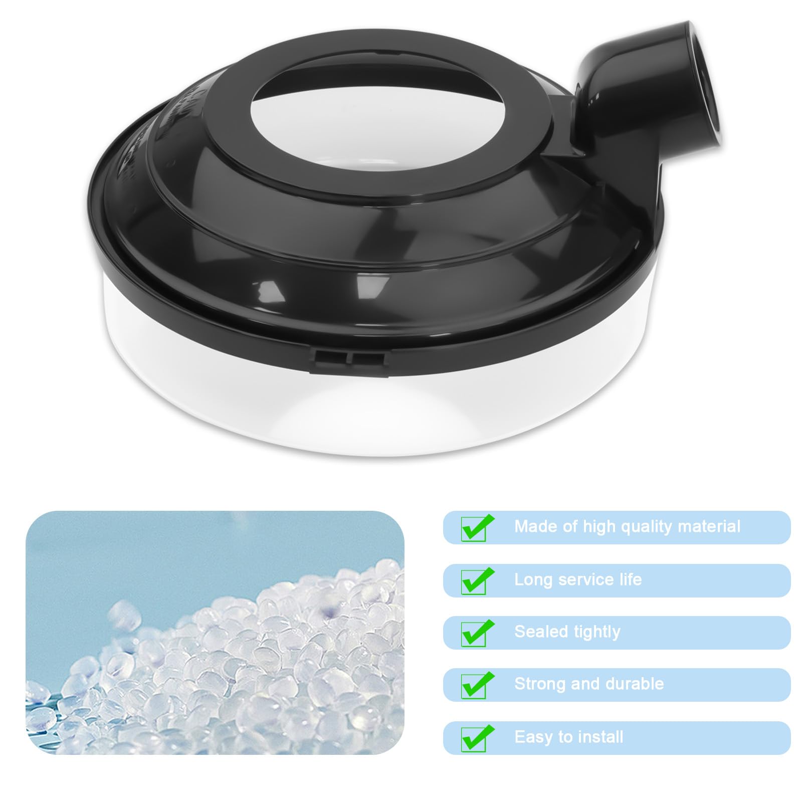 2 Quart Water Pan (Basin) Compatible with Rainbow Vacuum Cleaner, Replacement for RAINBOW Genuine 2 Quart Water Pan (Basin), Fits Models SE, D4, and D3