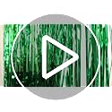 Accevo Silver Party Streamers - 3 Pack Metallic Tinsel Curtains