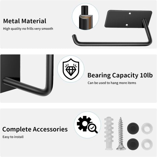 Hat Rack | Stainless Steel Adhesive Hooks by [Brand Name] - Multi-Purpose Organizer for 20+ Caps