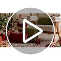 Home Brilliant Velvet Throw Pillow Cover 12x20 for Lumbar Support - Red