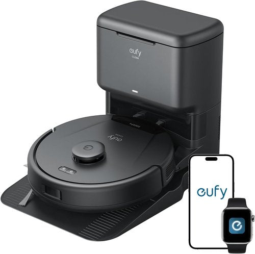 Eufy L60 Robot Vacuum - Self-Emptying Station & Hair Detangling Tech | 60 Days Hands-Free Cleaning, 5,000 Pa Suction
