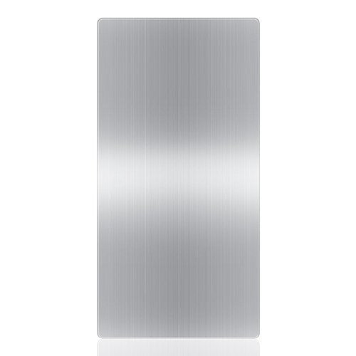 Isohit 32 x 16 Inch Stainless Steel Hand Dryer Wall Splash Guard Metal Wall Panels Backsplash Protector with Ultra Strength Adhesive for Bathroom, Kitchen, Restroom