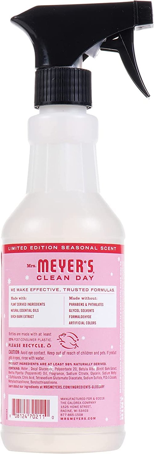 Mrs. MEYER'S Clean Day Multi-Surface Cleaner, Peppermint, 16 Fl Oz. (Pack of 2)