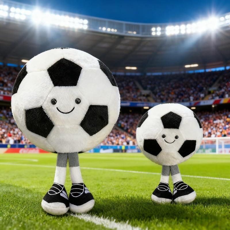 9.8-Inch Plush Football Pillow - Soft Sports Toy Gift