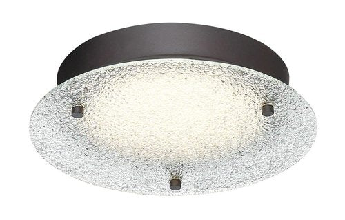 9" Edge Lit LED Flushmount, 987 lm, 90 CRI