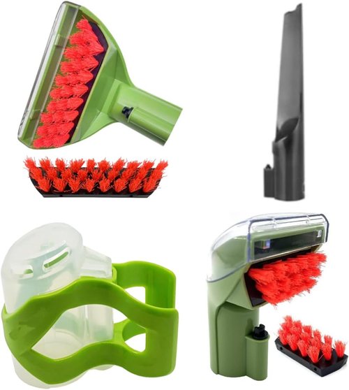 Bissell Little Green Machine Brush Replacement Parts - Tough Stain Brush Tools & Hose Clean Attachments | Fits 1400B, 4075, 3353, 3194, 2458, 3588F, 1986, 1425