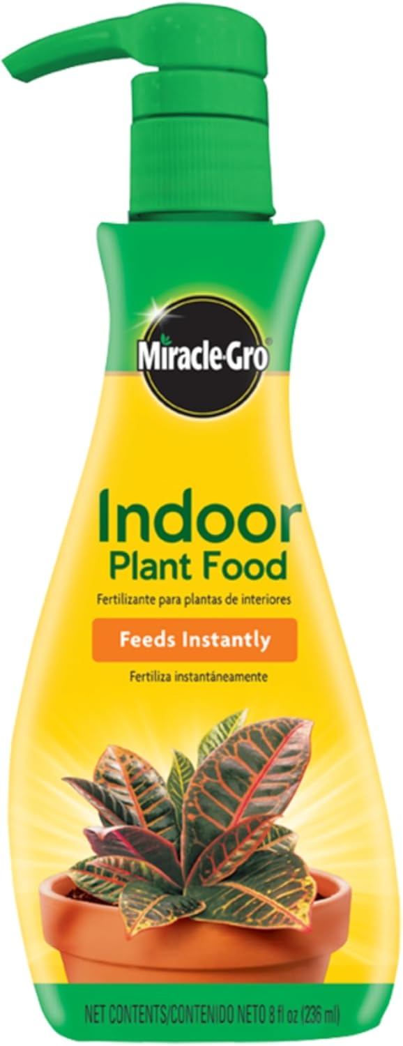Miracle-GRO Liquid Plant Food - Fast-Acting Nutrients for Thriving Plants | 8 oz Bottle