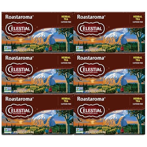 Celestial Seasonings Roastaroma Herbal Tea, Caffeine-Free, 120 Tea Bags