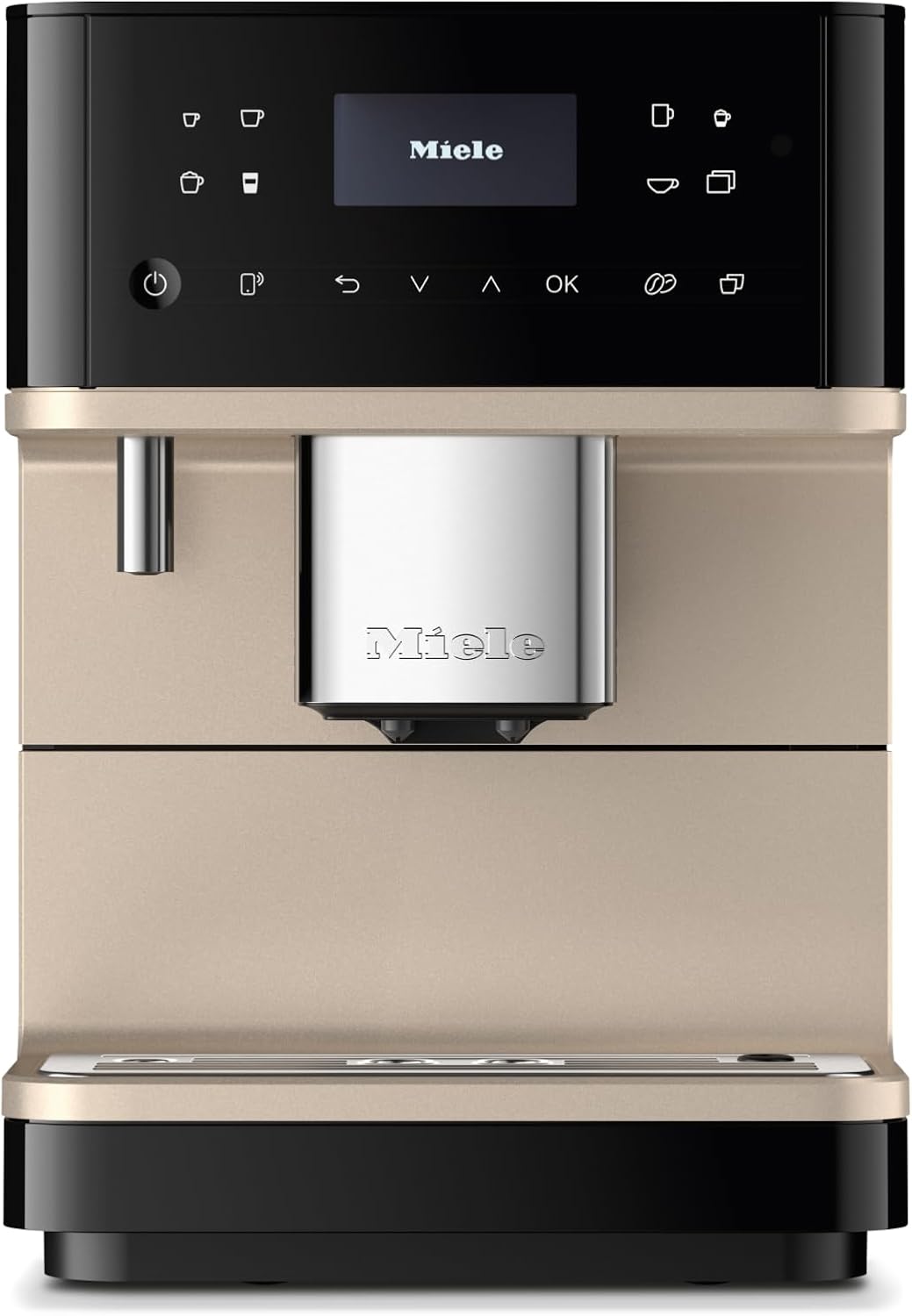 Miele CM 6360 MilkPerfection Automatic Coffee Machine - OneTouch for Two, WiFi-Enabled, Obsidian Black