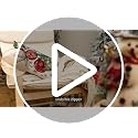 AACORS Christmas Pillow Cover 18x18 Inch – Baubles & Stars Decor
