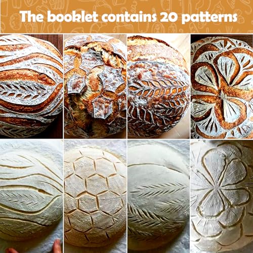 XANGNIER Sourdough Scorer Tool - 5 Pack Bread Lame Set