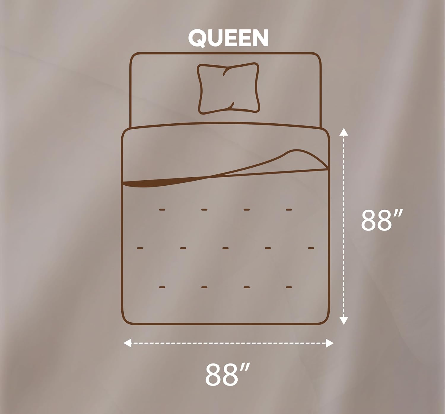 Utopia Bedding Queen Comforter - All Season Down Alternative Duvet Insert | Machine Washable 88 x 88 Inches (White)