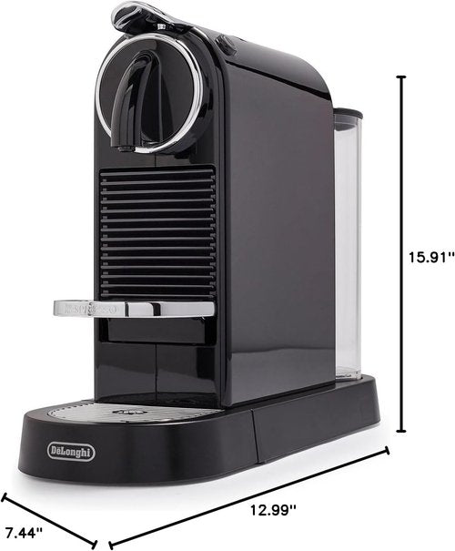 De'Longhi Nespresso CitiZ Espresso Machine - Sleek Black Design for Perfect Coffee Every Time