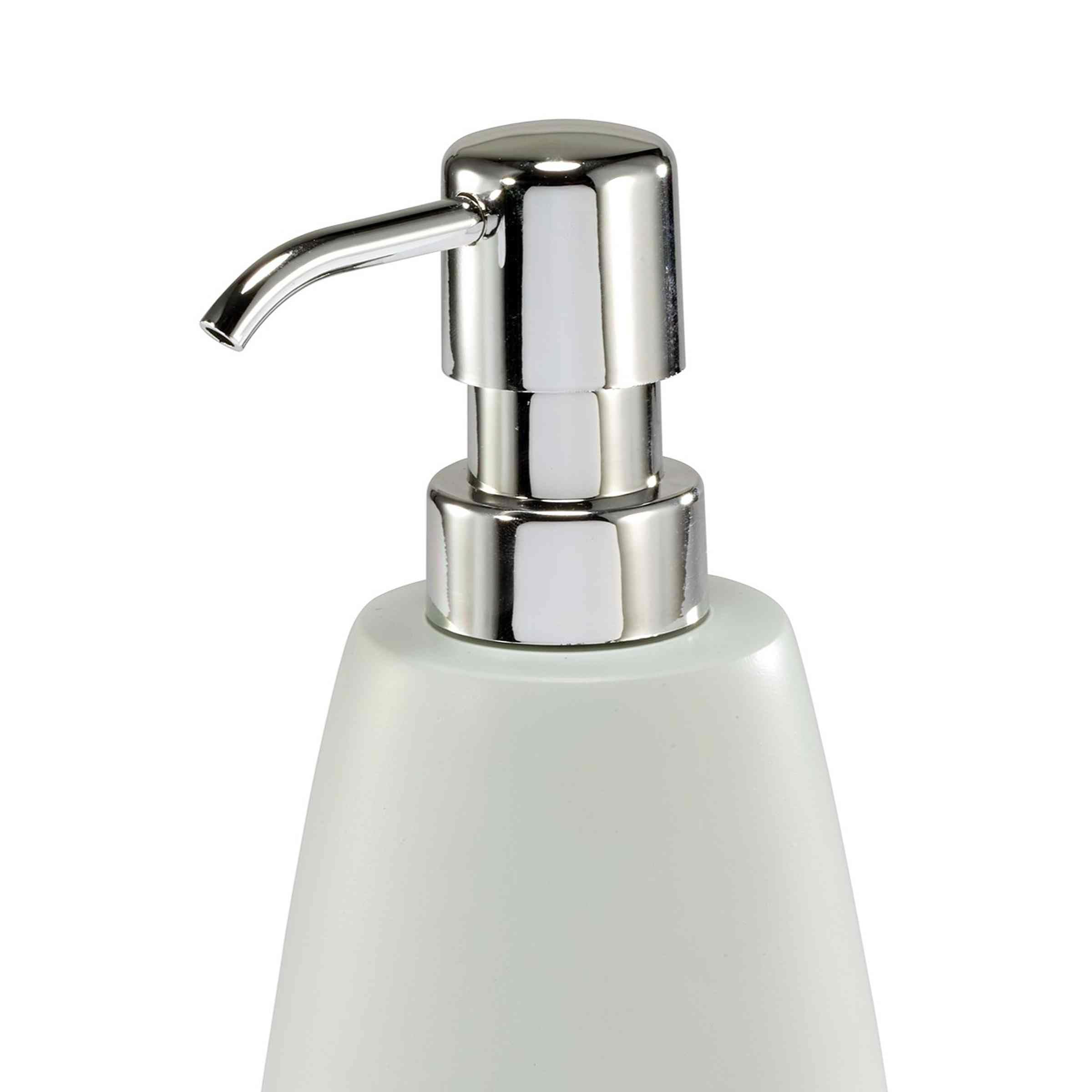 Nicole Miller - Lotion Pump, Durable Resin Countertop Accessories, Ideal Soap & Sanitizer Dispenser, Modern Bathroom Decor (Tropiluxe Collection)